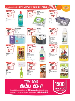 akční leták Globus 25.9.2024-1.10.2024