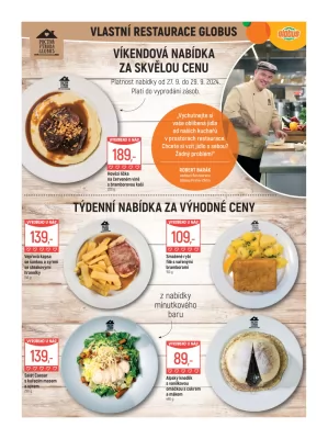 akční leták Globus 25.9.2024-1.10.2024