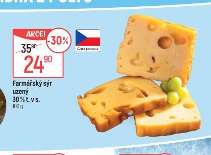 Farmářský sýr uzený