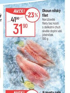 Okoun nilský filet