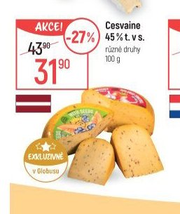 Cesvaine 45 % t. v s.
