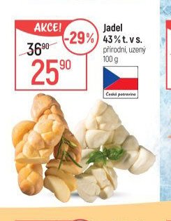 Jadel 43 % t. v s.