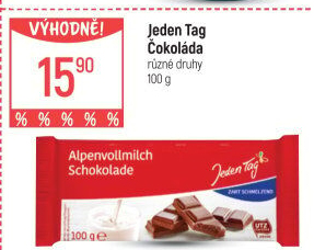 Čokoláda Jeden Tag
