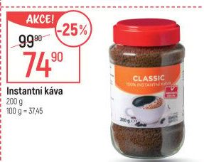 Instantní káva Korrekt Classic