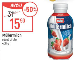 Nápoj mléčný Müllermilch Müller