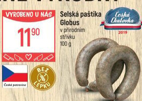 Paštika selská Globus