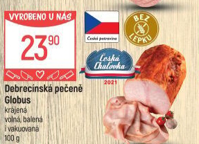 Pečeně debrecínská Globus