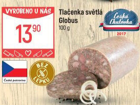 Tlačenka světlá Globus