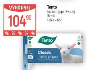 Toaletní papír 3vrstvý Tento