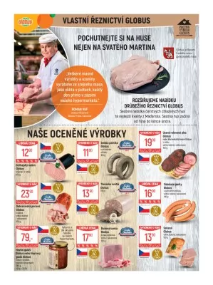 akční leták Globus 25.9.2024-1.10.2024