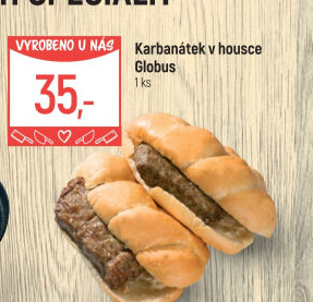 Karbanátek v housce Globus