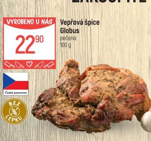 Pečená vepřová špice Globus