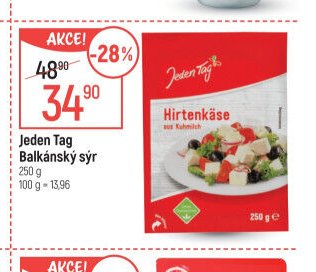 Jeden Tag Balkánský sýr 250 g