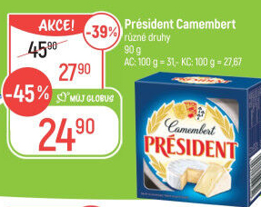 Sýr Camembert Président