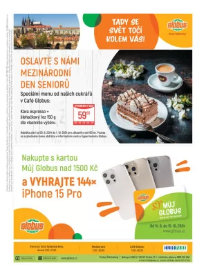 akční leták Globus 25.9.2024-1.10.2024