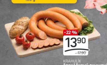 KRAHULÍK ŠPEKÁČKOVÝ PIKANTNÍ TOČENÝ SALÁM