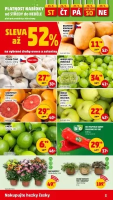 akční leták Penny Market 25.9.2024-2.10.2024