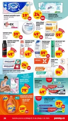 akční leták Penny Market 25.9.2024-2.10.2024