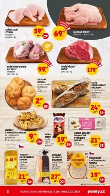 akční leták Penny Market 25.9.2024-2.10.2024
