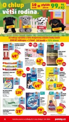 akční leták Penny Market 25.9.2024-2.10.2024