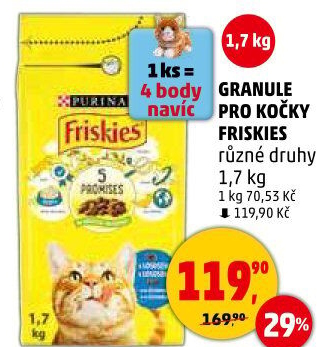 Granule pro kočky Friskies