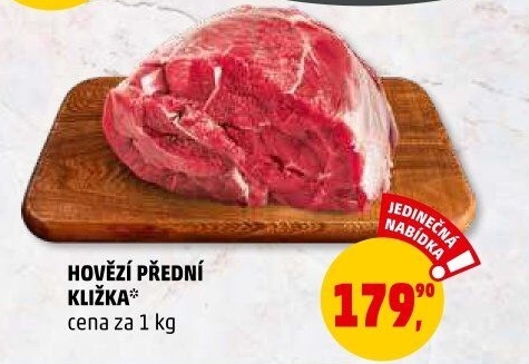 Hovězí přední bez kosti - kližka