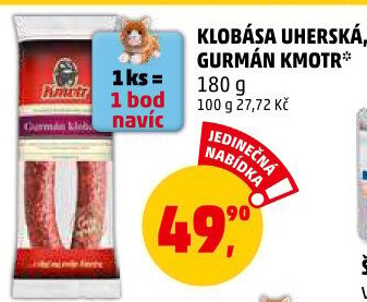 Klobása Uheráková Kmotr