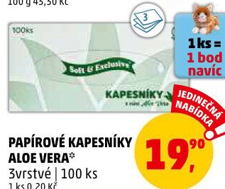 Papírové kapesníčky 3vrstvé - box