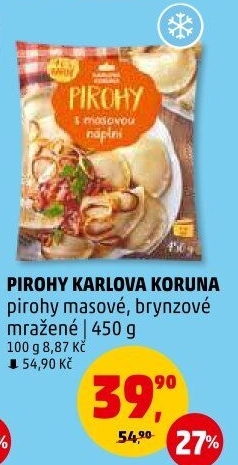 Pirohy mražené Karlova Koruna