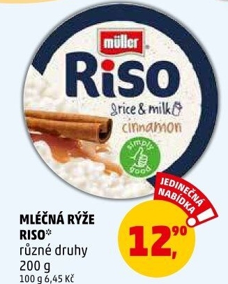 Rýže mléčná Riso Müller