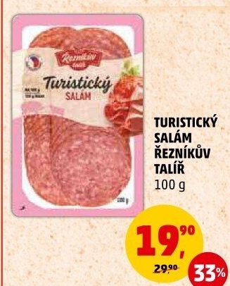 Salám turistický Řezníkův talíř