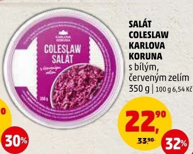 Salát červený coleslaw Karlova Koruna