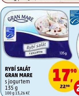 Salát rybí s jogurtem Gran Mare