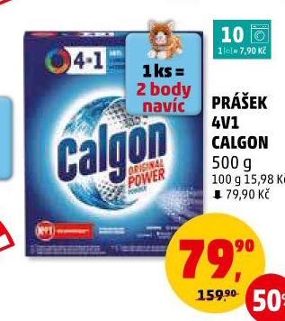 Změkčovač vody Calgon