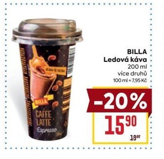 BILLA Ledová káva 200 ml