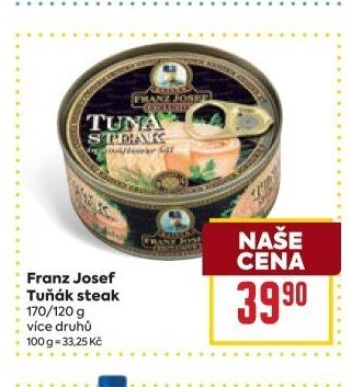 Franz Josef Tuňák steak 170/120 g