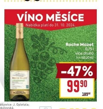 Roche Mazet 0,75 l