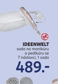 IDEENWELT sada na manikúru a pedikúru se 7 nástavci, 1 sada
