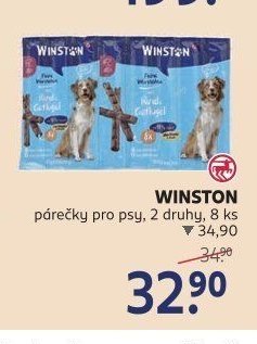 WINSTON párečky pro psy, 2 druhy, 8 ks