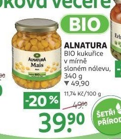 ALNATURA BIO kukuřice