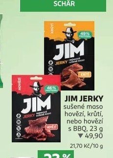 JIM JERKY sušené maso