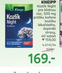 KNEIPP Kozlík Night