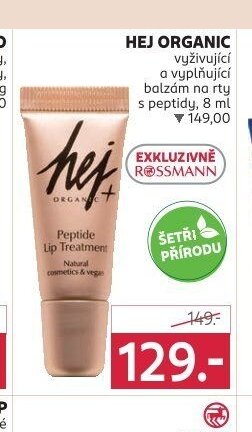HEJ ORGANIC balzám na rty