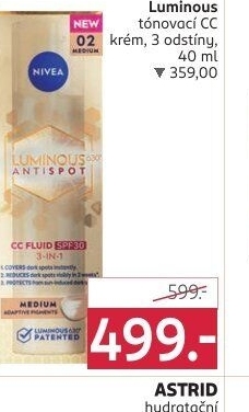 CC krém Cellular Luminous Nivea