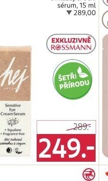 Oční sérum Organic Hej