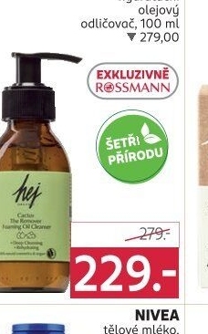 Odličovací olej Organic Hej