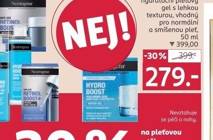 Pleťový gel Hydro Boost Neutrogena