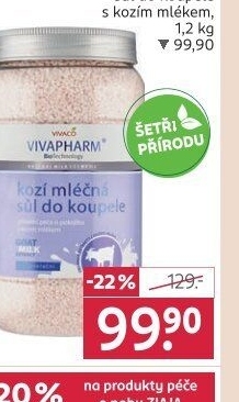 Sůl do koupele Vivaco