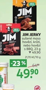 Sušené maso Jim Jerky