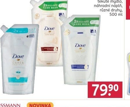 Tekuté mýdlo Dove - náhradní náplň